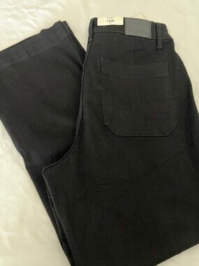 Judy Blue Black Straight Leg Jeans Women's 16W High Rise NWT